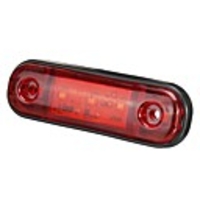 3LEDs Car Side Marker Indicator Lights Waterproof For Trailer Truck Bus Lorry Van 12V 24V