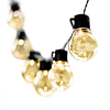 3M 10Leds Festoon Led Globe Led Wedding String Light Outdoor String Lights Fairy Bulb Christmas Fairy Flexible Light Garland Garden Patio Decoration Lighting EU Plug AC220V 230V 240V