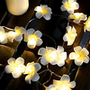 3M 20 LED Flower String Lights Frangipani Light for Christmas Gift Home Decoration Fairy Light Garland Wreath Christmas Outdoor Wedding Party Decorting Lamp miniinthebox