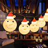3M 20LEDs Christmas Snowman String Lights Battery Powered Fairy Lights 1.5M 10LEDs Christmas String Lights Living Room Outdoor Garden Christmas Tree Decoration Shipped Without Batteries