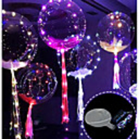 3M 30LED Balloon with Led Strip Luminous Led Balloons for Wedding Decorations Birthday Party Christmas Premium Year
