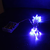 3M Blue 30 LED String Light 2 Sparking Modes (Flashing,  Steady on)