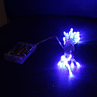 3M Blue 30 LED String Light 2 Sparking Modes (Flashing,  Steady on)