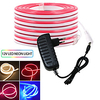 3m Flexible LED Light Strips 2400 LEDs SMD3528 12mm Red Blue Yellow Adorable Neon Electroluminescent Wire Cuttable 12 V with Power Supply 12V 3A miniinthebox