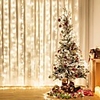 3mx3m 300LED Christmas Garland Fairy Lights String Lights For Curtains Home Bedroom Decoration Outdoor Light Holiday Lights