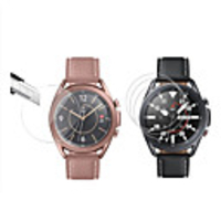 3Pack Temperes Glass For Samsung Galaxy Watch 3 45mm 41mm Gear R380 9H 0.3mm 2.5D Clear Tempered Glass Screen Protector Anti Scratch