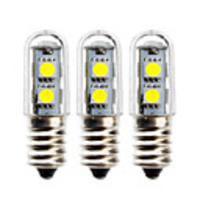 3pcs 1 W LED Globe Bulbs 50 lm E14 5050 LED Beads SMD 5050 Decorative Warm White White 180-240 V
