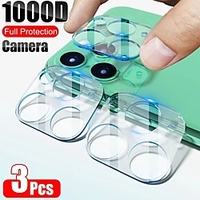 3PCS 9D Camera Protector on for iPhone 12 11 Pro Max Full Back Lens Protective Glass Screen Protector For iPhone 11 Pro Camera Accessories miniinthebox