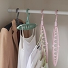 3Pcs Folding Plastic Hangers-Travel Hangers - Portable Folding Clothes Hangers Travel Accessories Foldable Clothes Drying Rack for Travel miniinthebox
