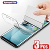 3PCS Full Coverd Hydrogel Film For iPhone 12 Samsung Galaxy S21 Huawei P40 HD Transparent Self Healing Compatible Fingerprint Sensor Screen Protector For iPhone 11 Galaxy A72 Xiaomi Mi 10T Mate 40pro miniinthebox