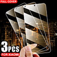 3Pcs HD Tempered Glass Screen Protector Film For Xiaomi Note 10 Lite Pro Mi 10 Pro Mi 9 Pro Mi 9T Mi 8 SE Mi 7 Mi 6 Tempered Glass