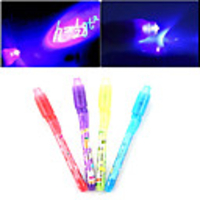 3pcs Luminous Light Invisible Ink Pen 2 in 1 UV Check Money Kids Drawing Secret Learning Educational Magic Pens