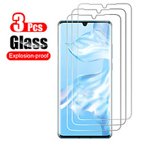 3Pcs Protective Glass Anti-Scratch Screen Protector For Huawei P40 P40lite P40pro P30 P30 lite High Definition Screen Protector Tempered Glass For Huawei P30 Pro miniinthebox