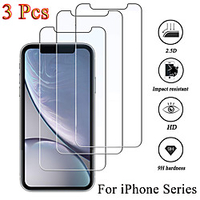 3PCS Protective glass on iphone 12 iPhone 11 SE 2020 8 plus XS max XR screen protector Tempered glass For iphone 12 Pro Max glass miniinthebox