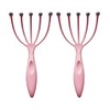 3pcs Scalp massager Steel Ball head Massage Relaxation Five Finger Massager for Head