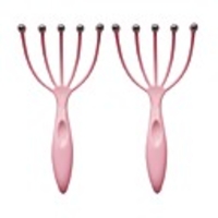 3pcs Scalp massager Steel Ball head Massage Relaxation Five Finger Massager for Head