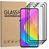 3PCS Screen Protector for Xiaomi CC9/CC9e/A3/A3 Lite/9T/9T Pro /9/9SE/F1 Tempered Glass Full Coverage HD Clear Ballistic Glass Screen Protector for Xiaomi Mi 9 Pro/9 Lite Screen Protector