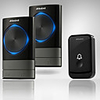 3Pcs Smart Wireless Doorbell 45 Songs Polyphonic Ringtones amp; 200m Transmission One To Two