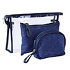 3pcs Travel Organizer Cosmetic Bag Travel Toiletry Bag Large Capacity Waterproof Travel Storage Durable Transparent Lace PVC(PolyVinyl Chloride) For Everyday Use Cycling Portable