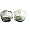 3pcs Waterproof Small Rotary Switch LED Submersible Candle Electronic Flashing Light Wedding Party Decoration Supplies