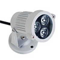 3W 195LM 3000-3500K Warm White Light Underwater LED Flood Lamp Bulb (110-240V)