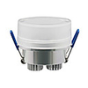 3W 240-270LM 3000-3500K Warm White Light Cylindrical Crystal LED Ceiling Lamp (110-240V)