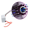 3W 270-300LM RGB Light Purple Cover LED Ceiling Bulb (220-240V)
