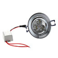 3W 280-310LM 6000-6500K Natural White Light LED Ceiling Bulb (85-265V)