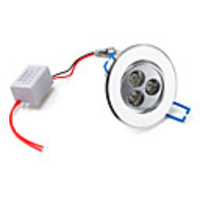 3W 300LM 3500K Warm White 3-LED Ceiling Lamp Down Light with LED Driver (AC 86~265V)