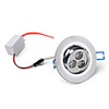 3W 6500K White LED Ceiling Lamp Down Light with LED Driver (AC 85~265V)