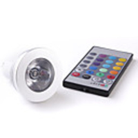 3W LED Color Changing Remote Control Light