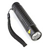3W LED Lens Flashlight 3XAAA Black