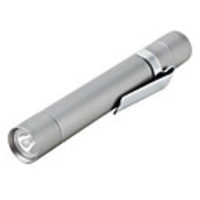 3W Pen Shaped Aluminium Alloy Flashlight (Silver)