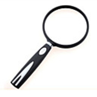 3X 4X Hand hold Magnifier 73mm