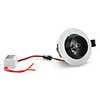 3x1W 270LM 6000-6500K White Light Adjustable Ceiling Lamp LED Bulb (85-265V)