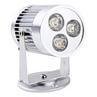 3x1W 3 LED White 6000K Ambry Light