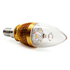 3x1W E14 3000K 270LM 3-LED Warm White Light Bulb (85-265V)
