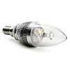 3x1W E14 3000K 270LM 3-LED Warm White Light Bulb (85-265V)