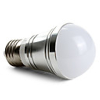 3x1W E27 5000K 270LM 3-LED White Light Bulb (85-265V)