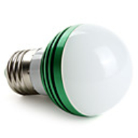 3x1W E27 5000K 270LM 3-LED White Light Bulb (85-265V)