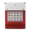 4" USB Powered LCD 10-Digital Solar Power Calculator Mouse Pad Speaker Red