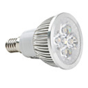 4 1W E14 360LM 3000K 4-LED Warm White Light Bulb (85-265V)