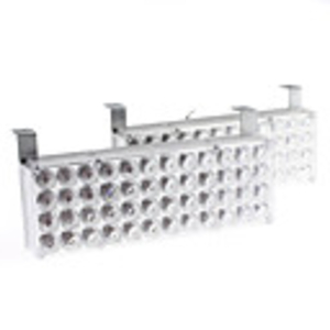 4-6W 48-LED Red and Blue Light LED Flash Lamps for Car (12V)