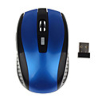 4 Buttons Wireless Mouse Optical 1200DPI USB Gaming Mouse Mice for Laptop Notebook with USB Receiver