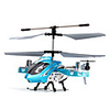 4 Channel Mini Helicopter with Built-in Gyro,  Two Side Motors and LED Light (Blue)