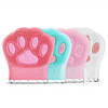 4 Colors Electric Cat Claw Silicone Face Cleansing Brush Rechargeable Facial Skin Cleaner Cleaning Massage Face Washing Brush