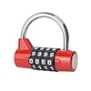 4 Digit Password Lock Zinc Alloy Gym Security Lock Suitcase Luggage Coded Lock Cupboard Cabinet Locker Padlock
