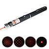 4-in-1 100mW Pen Shape Red Laser Pointer with Amazing Pattern Head