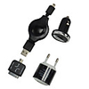 4-In-1 Charge Kit for iPad / iPhone / Micro USB devices