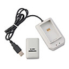 4-in-1 Charging Kit: Battery Controller Extension Cable Battery Charger for Xbox 360 (White)